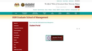 Student Portal - International Islamic University Malaysia - IIUM