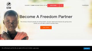 Become a Freedom Partner | International Justice Mission - IJM UK