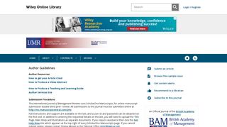 International Journal of Management Reviews - Wiley Online Library