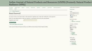 Indian Journal of Natural Products and Resources (IJNPR) [Formerly ...