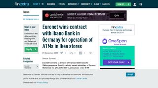 Euronet wins contract with Ikano Bank in Germany for operation of A...