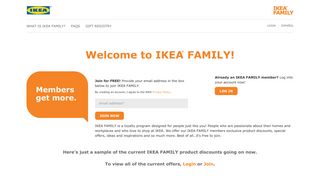 IKEA FAMILY | Home