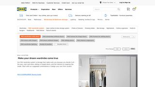 Wardrobes - PAX system - IKEA