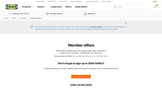 Member offers - IKEA