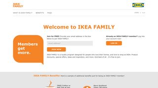 IKEA FAMILY | Home