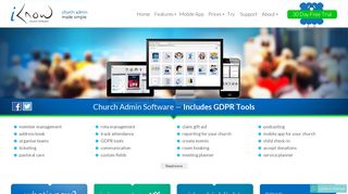 iKnow Church Software - church management software and church ...