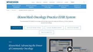 EHR for Oncology Practices | McKesson
