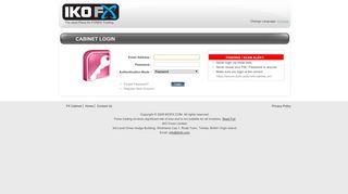 MY IKOFX CABINET | FOREX CABINET