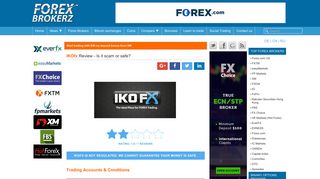 IKOfx Review - is IKOfx scam or good forex broker?