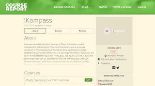 iKompass Reviews | Course Report