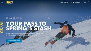 Ikon Pass: Multi-Resort Unlimited Ski/Snowboard Season Pass