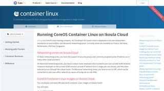 booting on ikoula - CoreOS