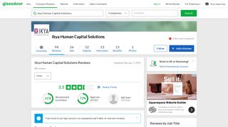 Ikya Human Capital Solutions Reviews | Glassdoor