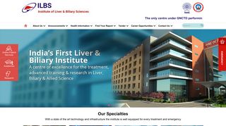 ILBS Hospital Delhi | Best Hospital In Delhi | Liver Transplant Delhi ...