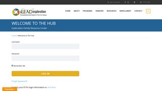 Welcome to The Hub - iLEAD Exploration