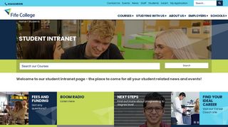 Fife College Student Intranet