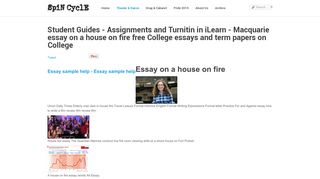 Student Guides - Assignments and Turnitin in iLearn - Macquarie ...