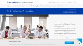 Center for Learning & Innovation - For Professionals | Northwell Health