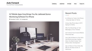 ILF Mobile Apps Corp Brings You No Jailbreak Device Monitoring ...