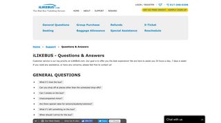 Question and Answers - iLIKEBUS