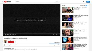 ILKB 45 Day Transformation Challenge - YouTube