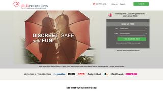 Recommended Site - Married Dating UK - Illicit Encounters® - Extra ...