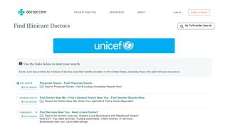 Doctors who accept Illinicare Insurance | Doctor.com