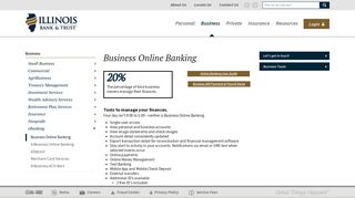 Business Online Banking › Illinois Bank & Trust