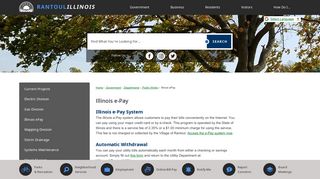 Illinois e-Pay | Rantoul, IL - Official Website - Village of Rantoul
