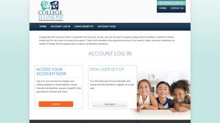 My Account | Account Log In - College Illinois!