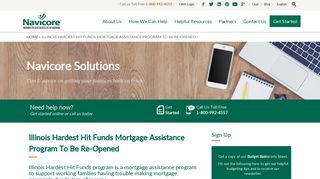 Illinois Hardest Hit Funds Mortgage Assistance Program to be Re ...