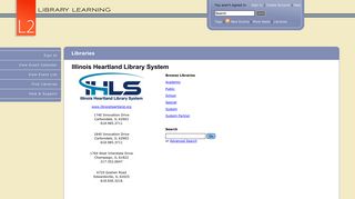 L2 [Library Learning] Illinois Heartland Library System
