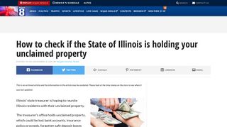 How to check if the State of Illinois is holding your unclaimed property ...