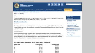 How To Apply - Utility Bill Assistance - Illinois.gov