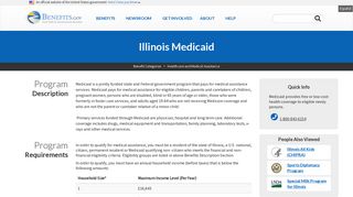 Illinois Medicaid | Benefits.gov