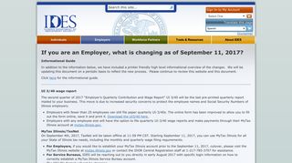 IDES - MyTaxIllinois Employers