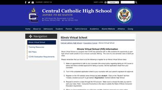 Illinois Virtual School - Central Catholic High School