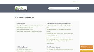 Students and Families – Illinois Virtual School Help Center