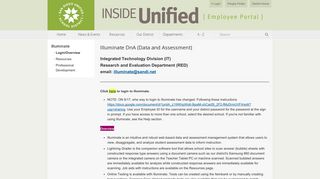 Illuminate DnA (Data and Assessment) | Inside Unified : San Diego ...