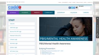 PBIS / Mental Health Awareness - Caddo Parish Schools