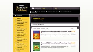 Psychology : Illuminate Publishing, Bright Learning Resources for ...