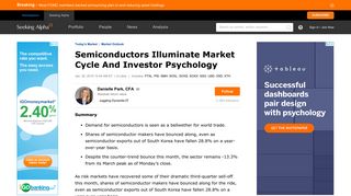 Semiconductors Illuminate Market Cycle And Investor Psychology ...