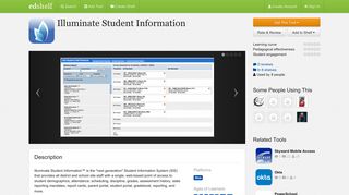 Illuminate Student Information Reviews | edshelf