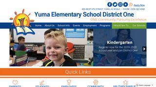 Yuma Elementary School District: Home