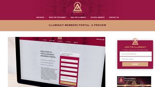 Illuminati Members Portal: A Preview | Illuminati.am | Official Website