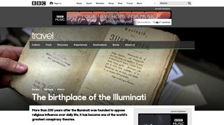 BBC - Travel - The birthplace of the Illuminati
