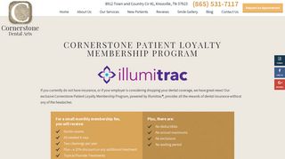 Illumitrac Membership Plan | Cornerstone Dental Arts
