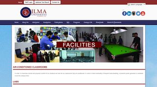 Facilities - World of ILMA University
