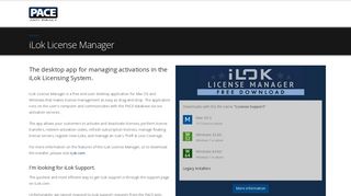 iLok License Manager - PACE Anti Piracy