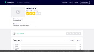 Ilovetour Reviews | Read Customer Service Reviews of ilovetour.co.uk